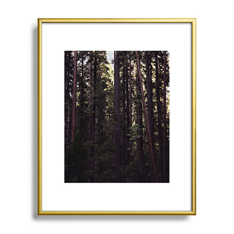 Leah Flores Woods Metal Framed Art Print