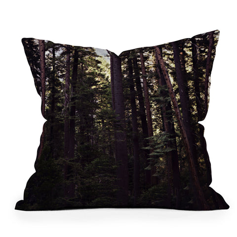 Leah Flores Woods Throw Pillow