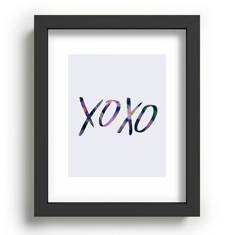 Leah Flores XOXO Recessed Framing Rectangle
