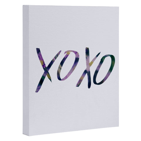 Leah Flores XOXO Art Canvas