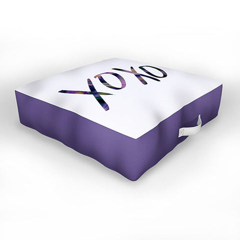 Leah Flores XOXO Outdoor Floor Cushion