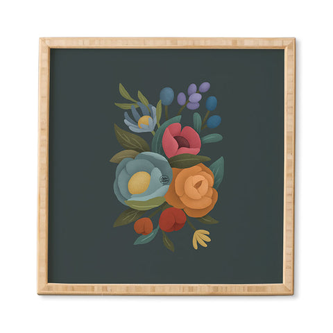 Lebrii Cloe Floral Framed Wall Art