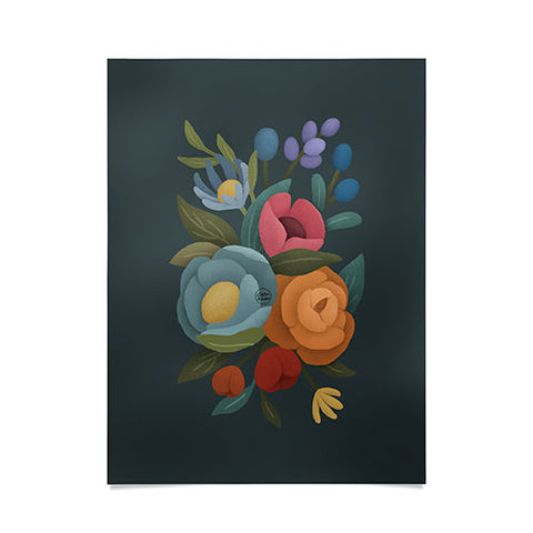 Lebrii Cloe Floral Poster