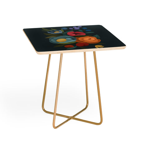 Lebrii Cloe Floral Side Table