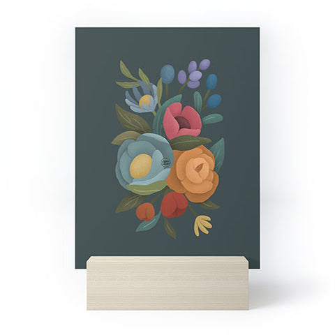 Lebrii Cloe Floral Mini Art Print