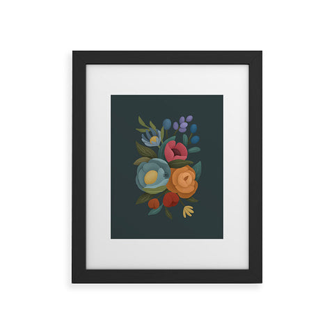 Lebrii Cloe Floral Framed Art Print