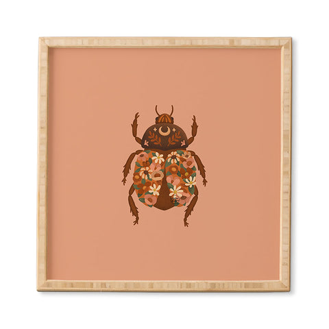 Lebrii Flower Beetle I Framed Wall Art