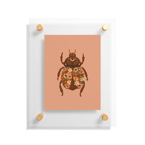 Lebrii Flower Beetle I Floating Acrylic Print