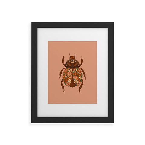 Lebrii Flower Beetle I Framed Art Print