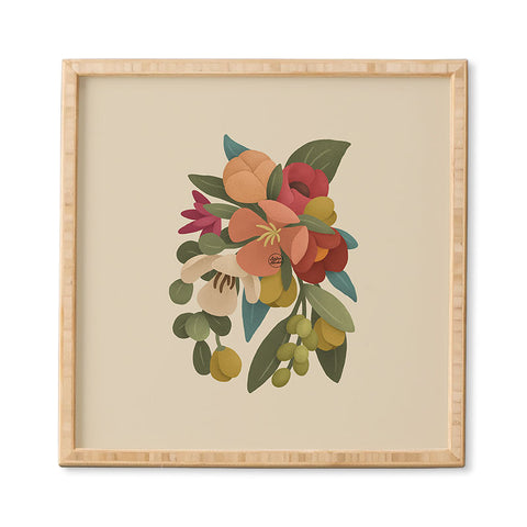 Lebrii Liz Floral Framed Wall Art
