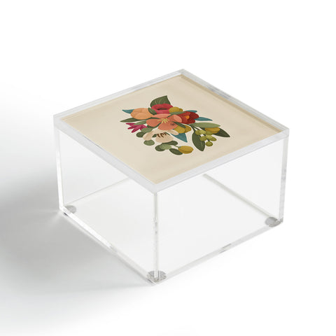 Lebrii Liz Floral Acrylic Box