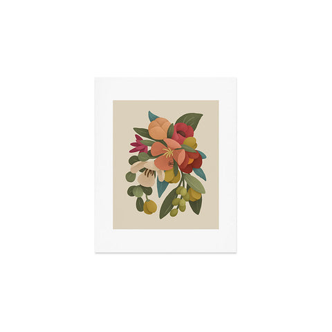 Lebrii Liz Floral Art Print