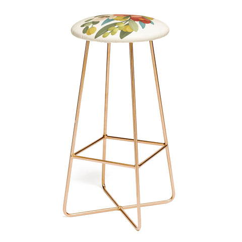 Lebrii Liz Floral Bar Stool