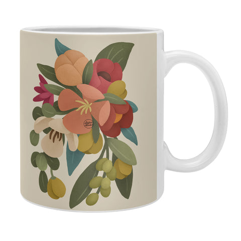 Lebrii Liz Floral Coffee Mug