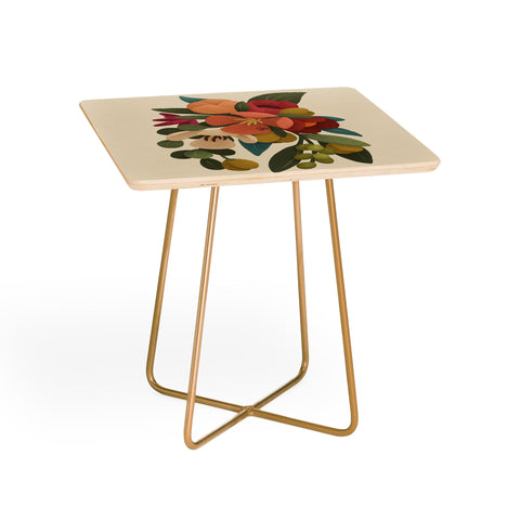 Lebrii Liz Floral Side Table