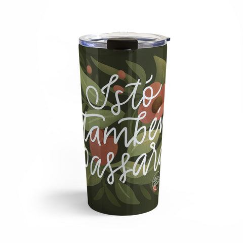 Lebrii This too shall pass Lettering Travel Mug