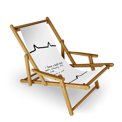 Leeana Benson Boyfriend vs Cat Sling Chair