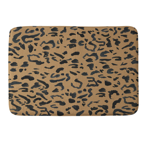 Leeana Benson Cheetah Print Memory Foam Bath Mat