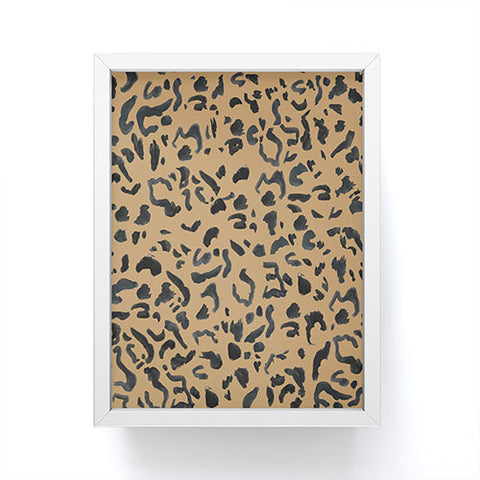Leeana Benson Cheetah Print Framed Mini Art Print