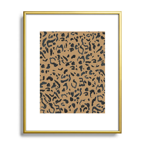Leeana Benson Cheetah Print Metal Framed Art Print