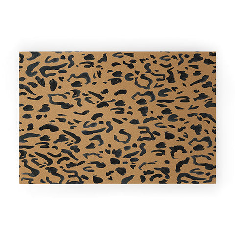 Leeana Benson Cheetah Print Welcome Mat