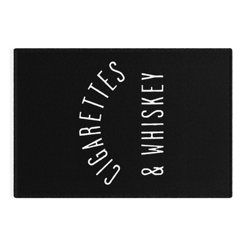 Leeana Benson Cigarettes N Whiskey Outdoor Rug