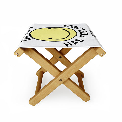 Leeana Benson Detroit Has Feelings Too Folding Stool