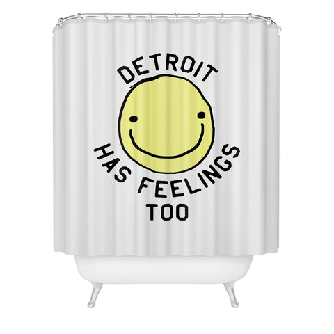 Leeana Benson Detroit Has Feelings Too Shower Curtain