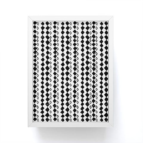 Leeana Benson Diamond Pattern Framed Mini Art Print