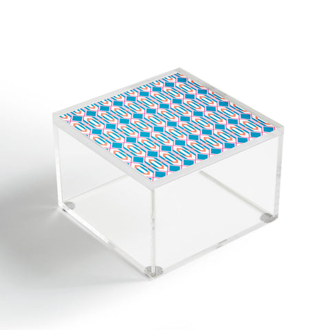 Leeana Benson Diaper Pattern Acrylic Box