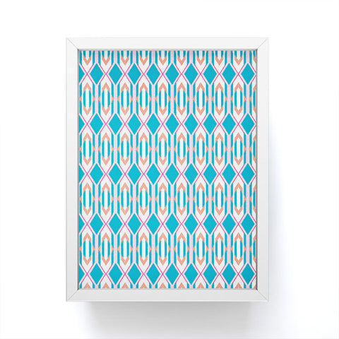 Leeana Benson Diaper Pattern Framed Mini Art Print