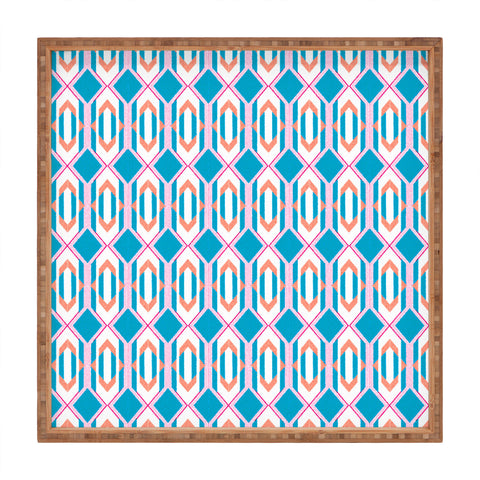 Leeana Benson Diaper Pattern Square Tray