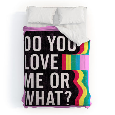 Leeana Benson Do You Love Me Comforter