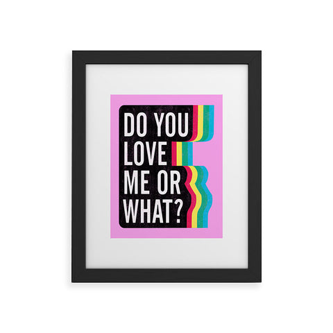 Leeana Benson Do You Love Me Framed Art Print