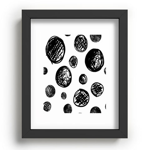 Leeana Benson Dot Pattern In Repeat Recessed Framing Rectangle