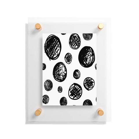 Leeana Benson Dot Pattern In Repeat Floating Acrylic Print