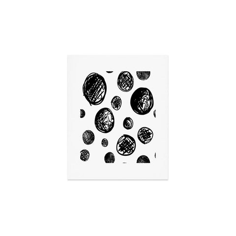 Leeana Benson Dot Pattern In Repeat Art Print