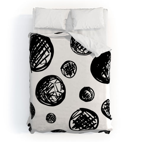 Leeana Benson Dot Pattern In Repeat Duvet Cover