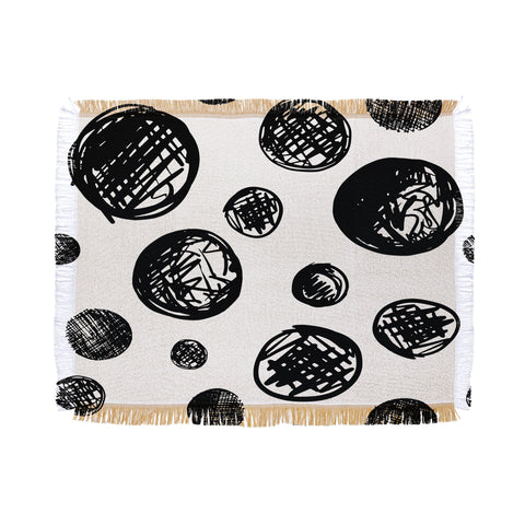 Leeana Benson Dot Pattern In Repeat Throw Blanket