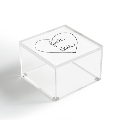 Leeana Benson F This Acrylic Box