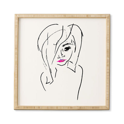 Leeana Benson Girl 2 Framed Wall Art