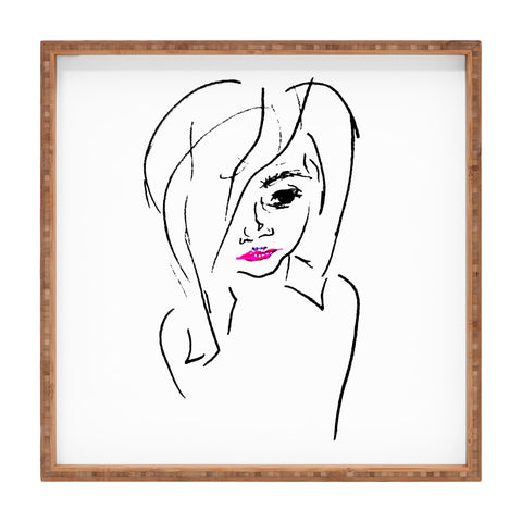 Leeana Benson Girl 2 Square Tray
