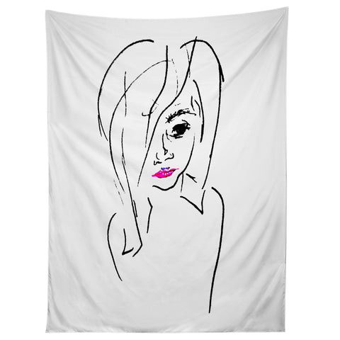 Leeana Benson Girl 2 Tapestry