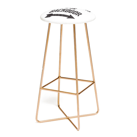 Leeana Benson Hipsters Use Back Door Bar Stool