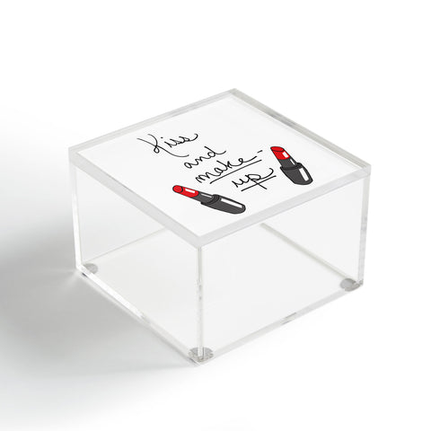 Leeana Benson Kiss And Make Up Acrylic Box