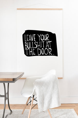 Leeana Benson Leave Your Bs Art Print And Hanger