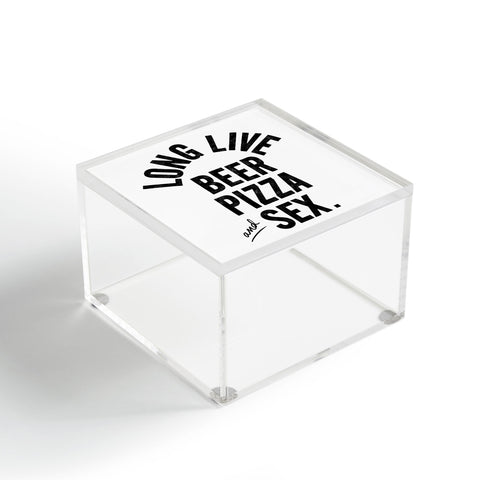 Leeana Benson Long Live Acrylic Box