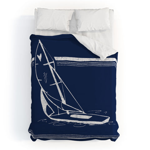 Leeana Benson Midnight Ride Duvet Cover