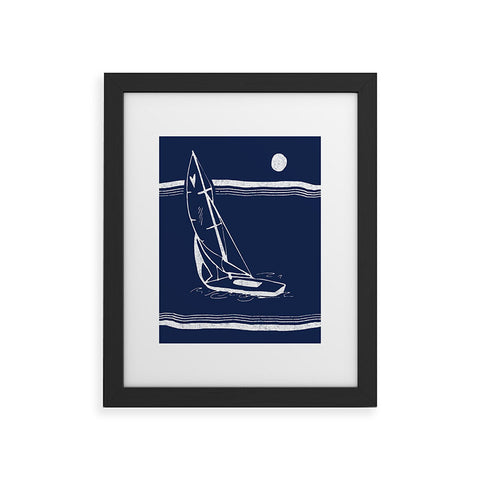 Leeana Benson Midnight Ride Framed Art Print