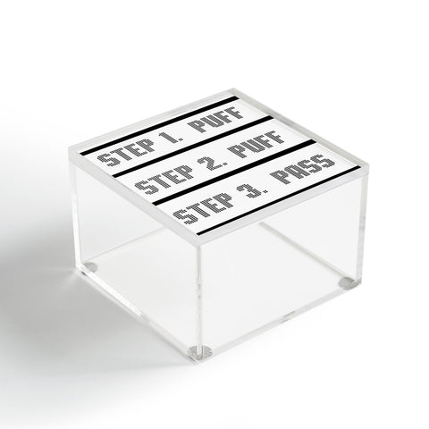 Leeana Benson Puff Puff Pass Acrylic Box